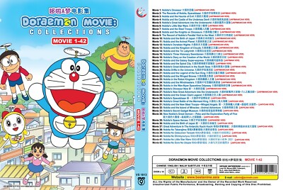 Doraemon Movie Complete Collections (42 Movie) DVD All Region English Subtitle