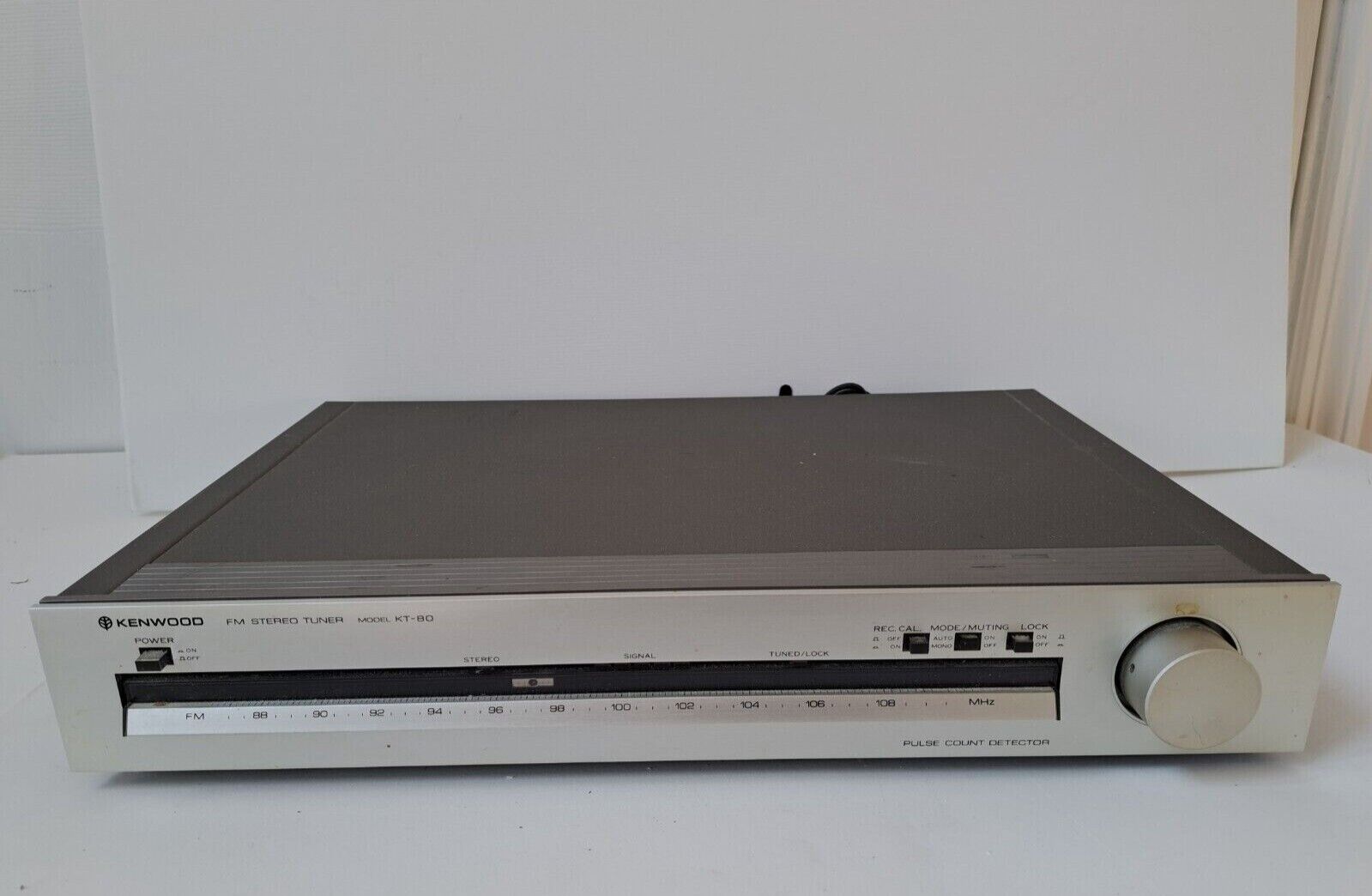 VINTAGE KENWOOD KT-80 FM STEREO TUNER | eBay VINTAGE KENWOOD KT-80 FM STEREO TUNER | eBay