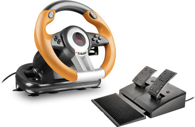 Speedlink Drift OZ Wheel Lenkrad + Pedale für PC / Playstation 