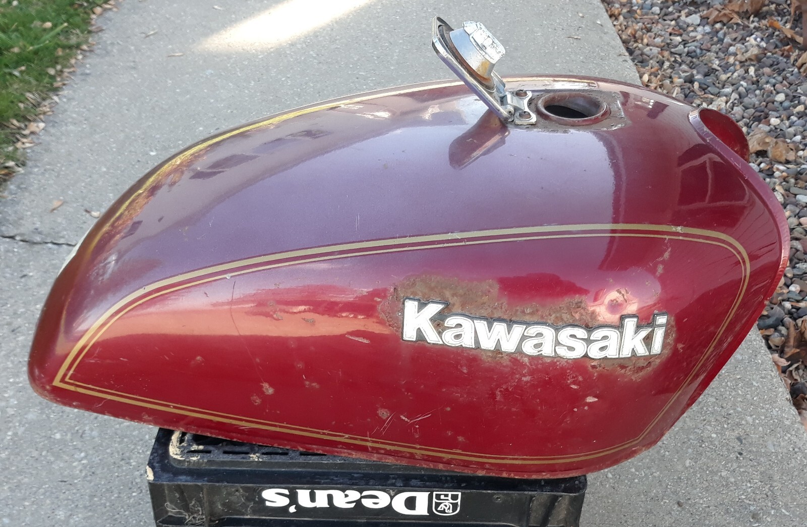 Kawasaki KZ650D(LTD)タンク❗ Kawasaki KZ650D(LTD)タンク❗