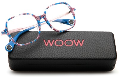 NEW WOOW FEEL FREE 2 COL 5666 Granite Rose Blue EYEGLASSES 53-16-140 B46mm Italy