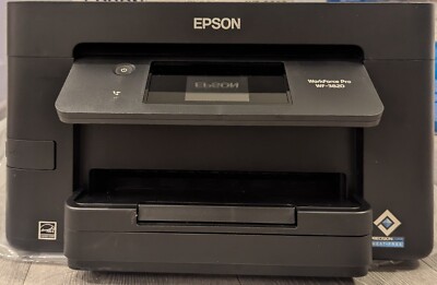 Epson WorkForce Pro WF-3820 Wireless All-in-One Printer/ Black/ Open Box/ New