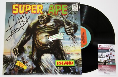LEE SCRATCH PERRY SIGNED THE UPSETTERS SUPER APE LP VINYL