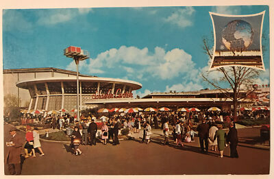 Pepsi Disney Schaefer Center New York World's Fair 1964 1965 NY Postcard WF-50