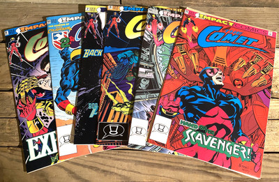 Comic Books Impact Comics The Comet Set of 6 1992 Vintage Comics