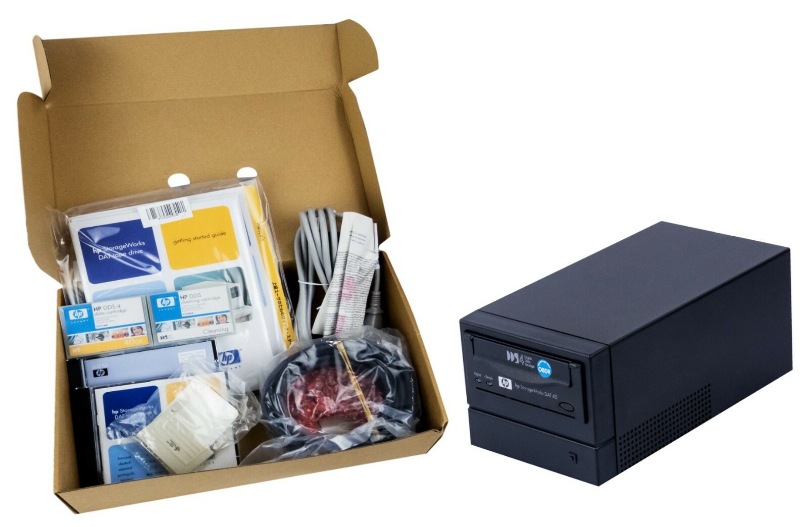 Streamer HP StorageWorks C5687C Q1554A Q1555A DDS4 20/40GB