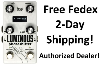 New Alexander Luminous Phaseshifter Guitar Effects Pedal