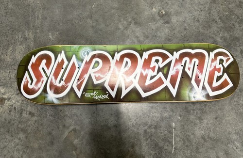 Supreme x Lee Quinones - Lee Logo Skateboard Deck - SS18 - Red | eBay