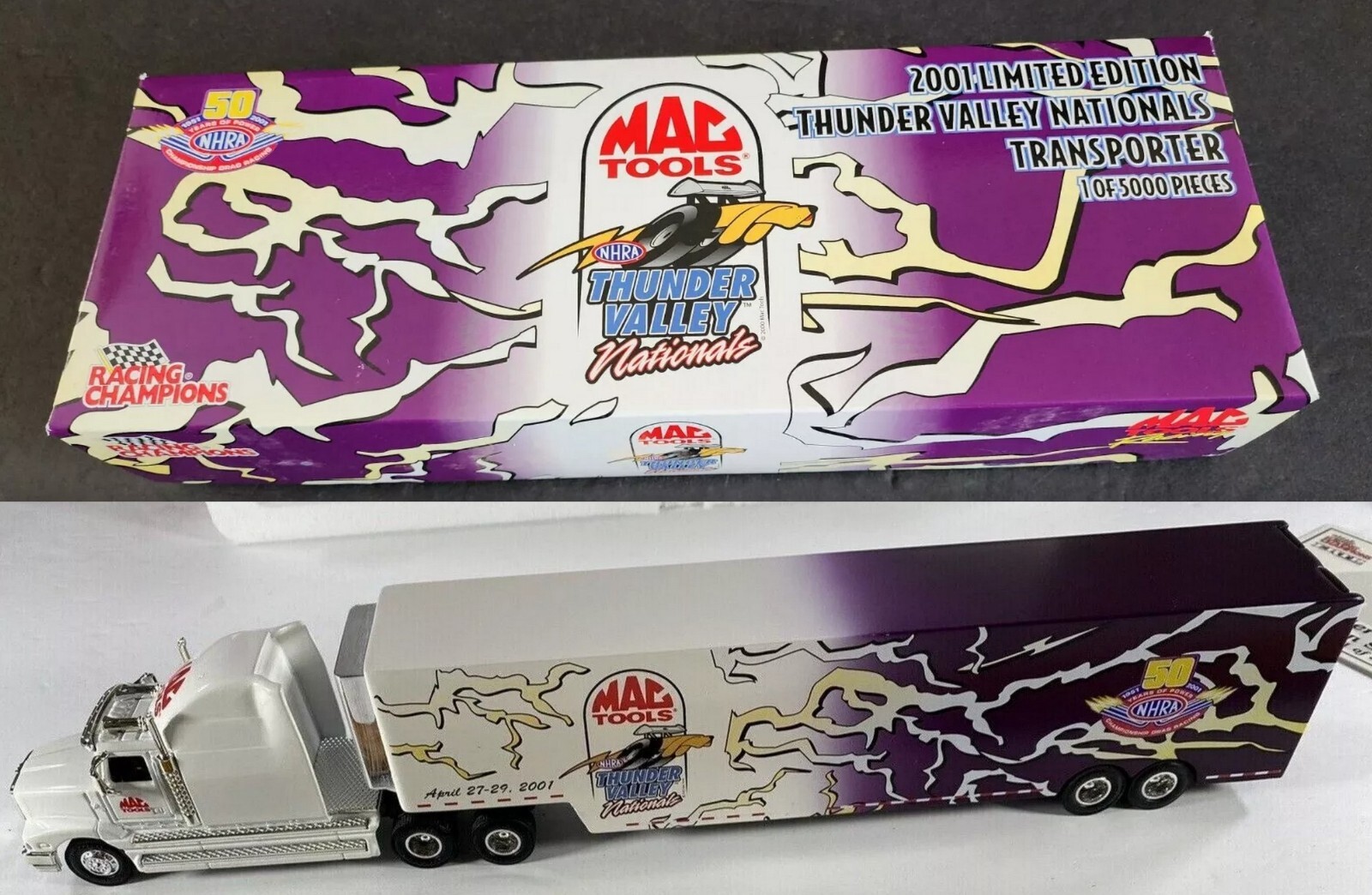 New MAC Tools US NATIONALS 2001 NHRA Mus