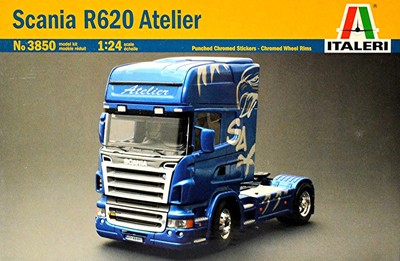 Scania 144 Millenium Camion 144l 530 ZM 2005-15 1:24 Kit di Costruzione Kit