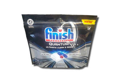 Finish Quantum Powerball Dishwasher Detergent Tablets 12CT