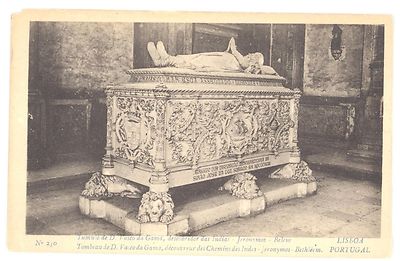 CPA PORTUGAL - LISBOA - 230. Tumulo de Vasco de Gama, descobridor das Indias