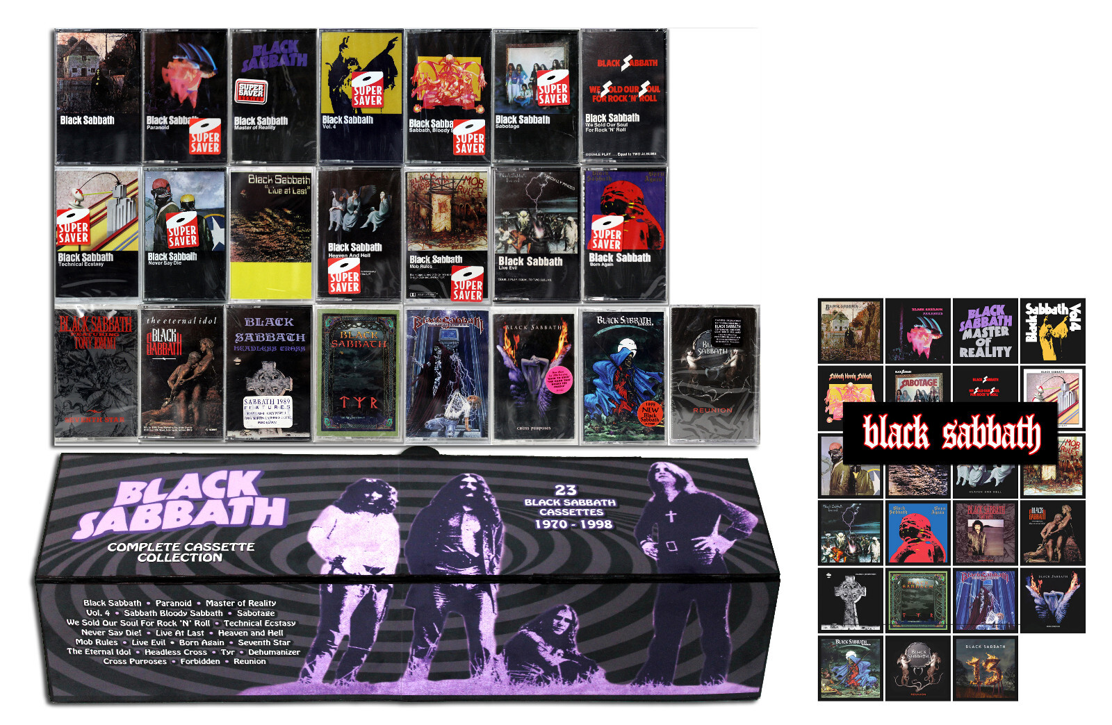 ブラックサバス　アルバムコンプリートセット CD box ブラックサバス アルバムコンプリートセット