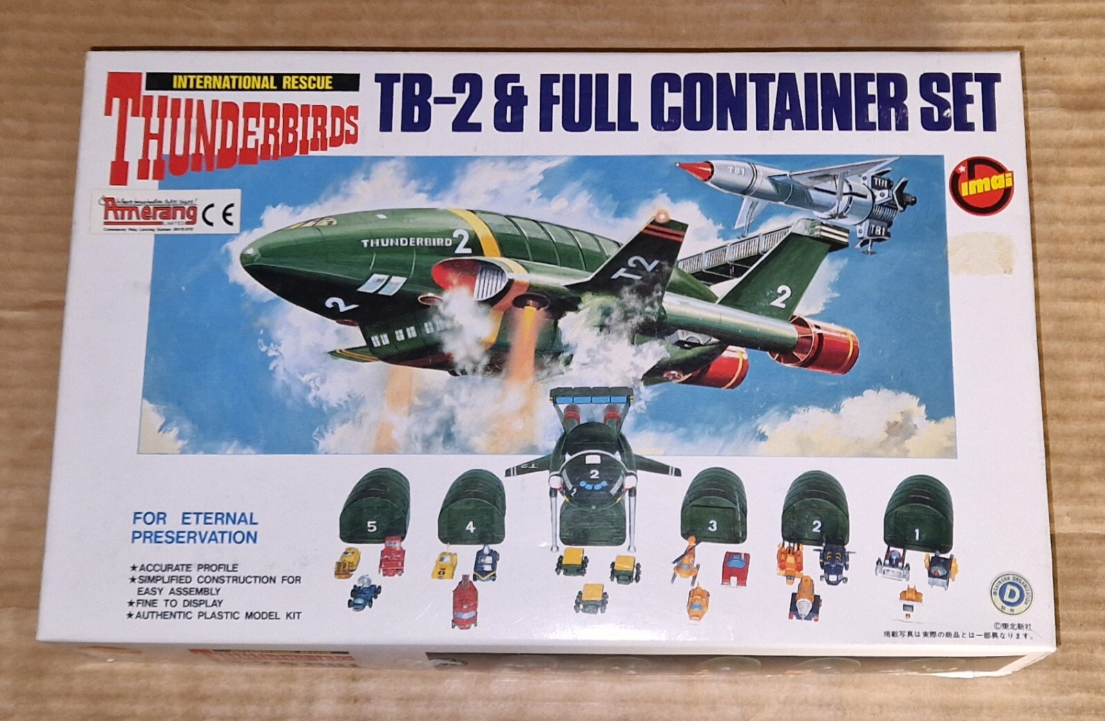 【新品未開封】IMAI THUNDERBIRDS SECRET BASE II GERRY ANDERSON THUNDERBIRDS SECRET BASE TRACY ISLAND IMAI