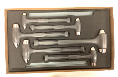 New Snap on HBBD6FDT Grey Ball Peen Dead Blow Hammer Set 8 16 24 32 40 56 oz