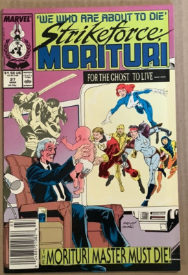 Good 1989 Strikeforce Morituri Comic Book Vol 1 No 27