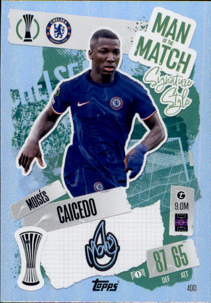 CL 24/25 Champions League 2024/2025 400 Moises Caicedo