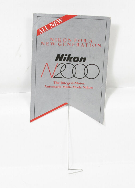 Nikon N2000 Camera Dealer Display Flag/135846