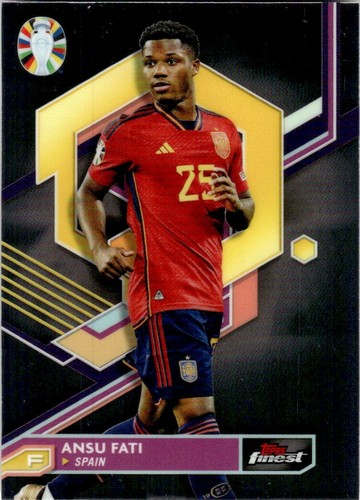 2022 Ansu Fati Auto Topps Finest Uefa Champions League
