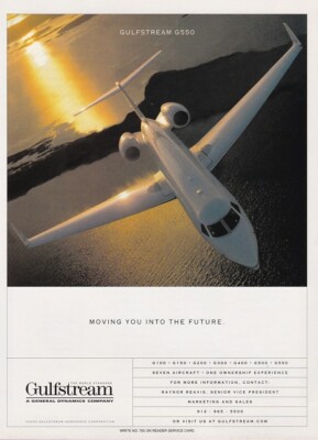 2003 Gulfstream G550 Aircraft ad 5/26/2023ll