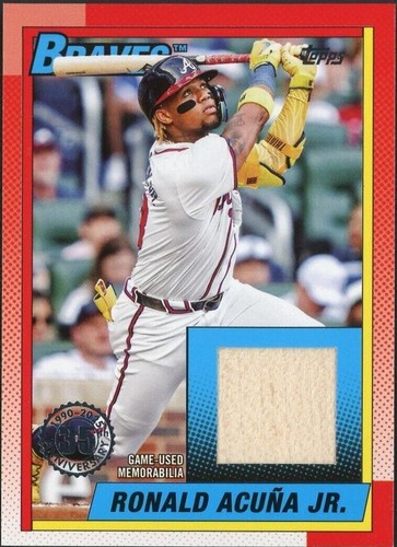 2025 Topps Series 1 1990 Topps Relic Luis Robert Jr. White