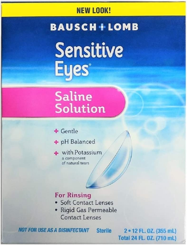 For Sensitive Eyes, Potassium, 12 Fl Oz 2 Pack