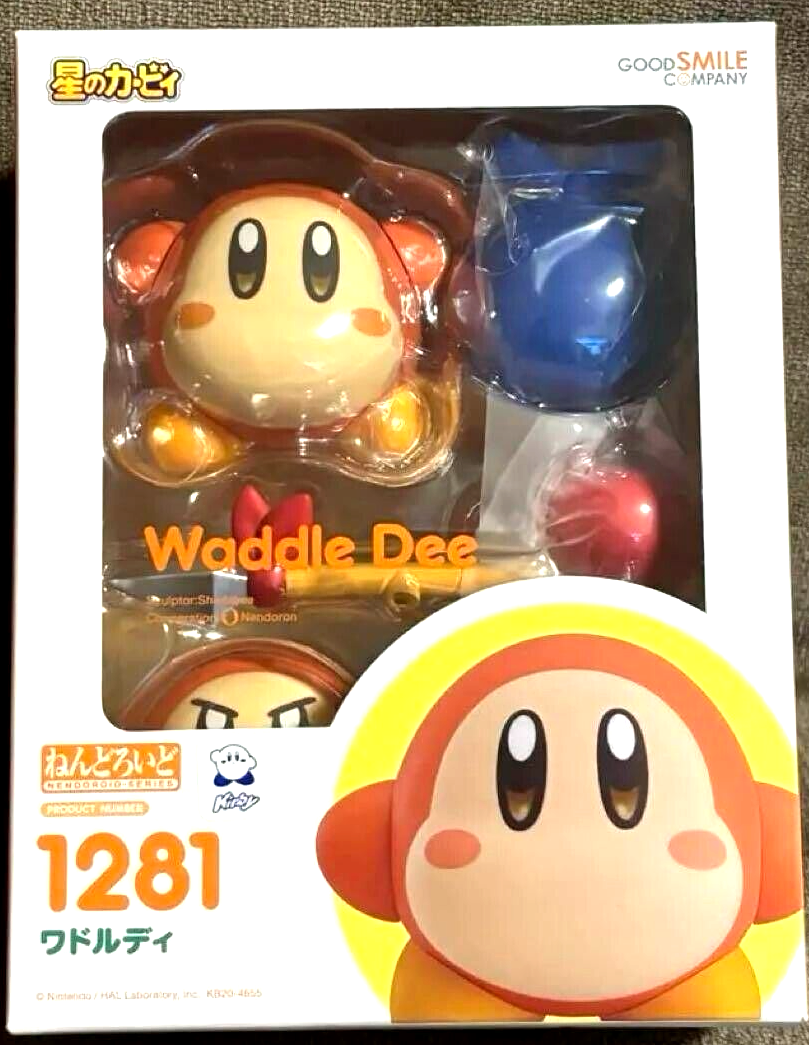 ねんどろいど ワドルディ Waddle Dee No.1281 星のカービィ Nendoroid 1281 Kirby The Star Kirbys Waddle Dee Figure New