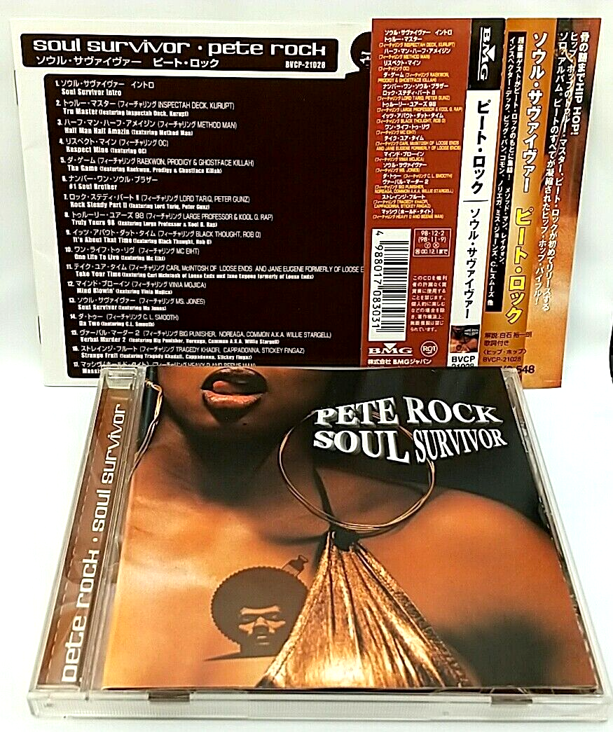 CD) Pete Rock ‎– Soul Survivor , Album, BVCP-21028, Near