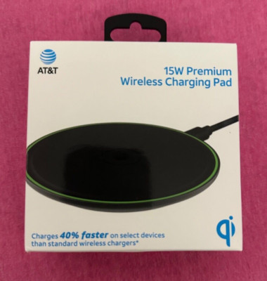 20% off ..AT&T 15W Premium Wireless Charging Pad NEW  ..in original box.