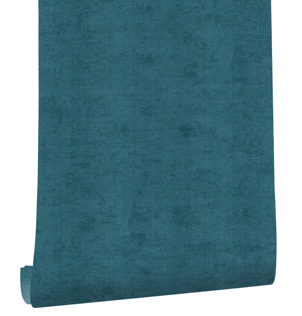 Details About Blue Green Non Woven Wallpaper Solid Color Fibertextured Contact Paper Bedroom