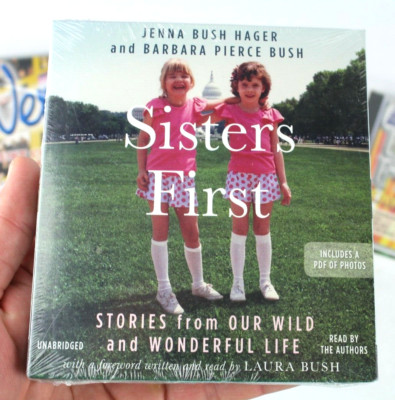FIRST DAUGHTERS JENNA & BARBARA BUSH SISTERS FIRST UNABRIDGED AUDIOBOOK SEALED