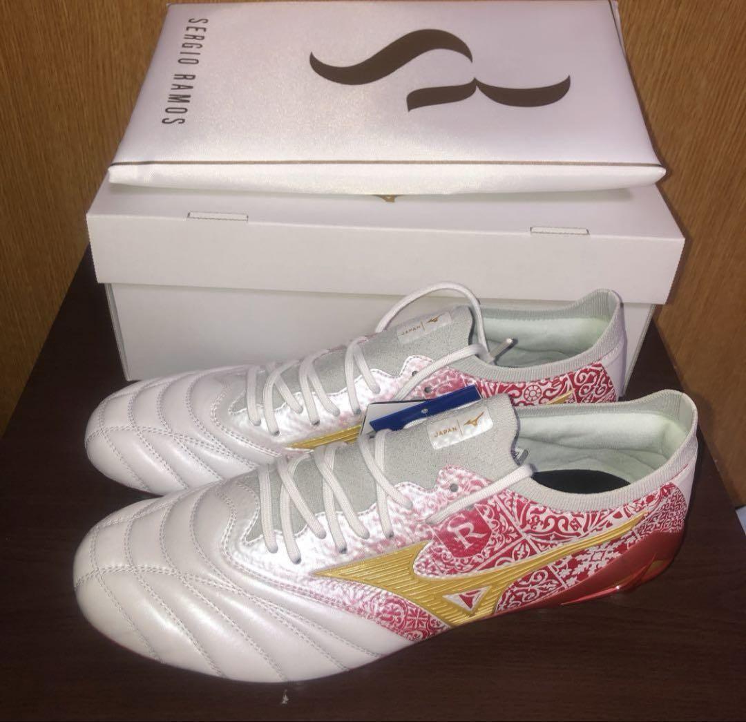 MIZUNO MORELIA NEOⅣβ SR4 JAPAN White x SR4 Red Size 26.5cm