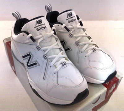 NEW BALANCE MX608V4W Men's Crosstrainers Shoes White/Navy D, 2E & 4E NEW