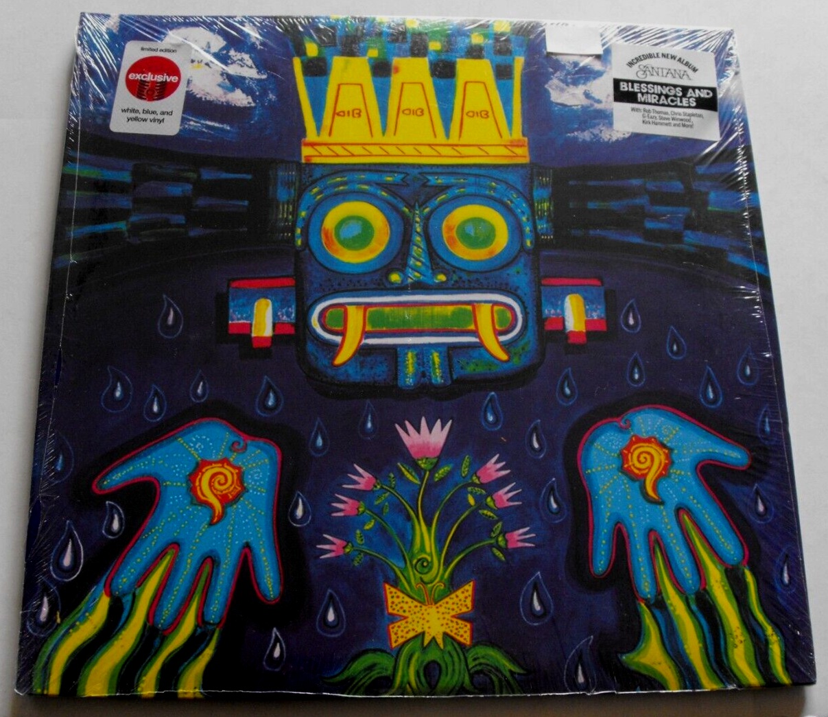 SANTANA - Blessings and Miracles - Sealed 2 LP Color Vinyl