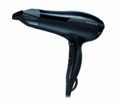 Remington Pro Air D5210 - Secador de Pelo Ionico Rejilla de Cerámica 2200W Negro