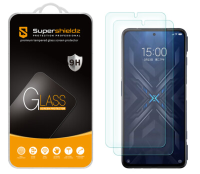 2X Supershieldz Tempered Glass Screen Protector for Xiaomi Black Shark 4/ 4 Pro