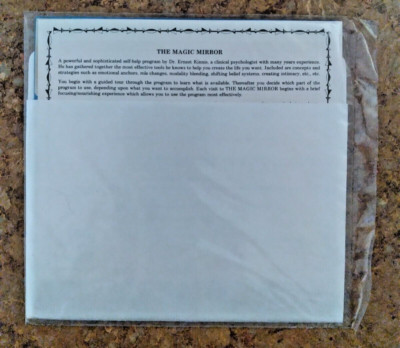 The Magic Mirror By Dr Ernest Kinnie. 5.25 Disk. New Unopened.
