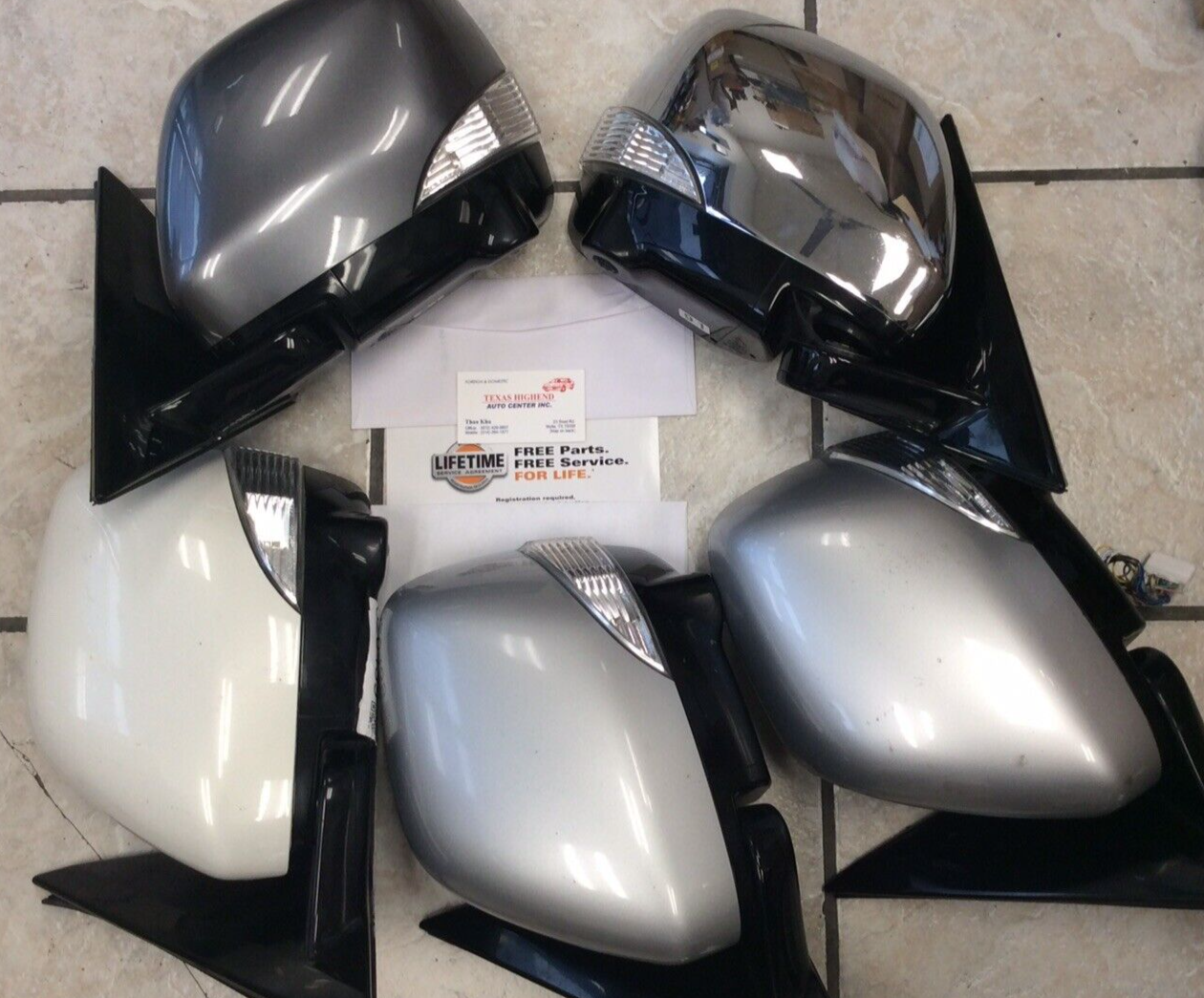 2017 2018 2019 2020 2021 2022 NISSAN ARMADA Mirror FOLDING