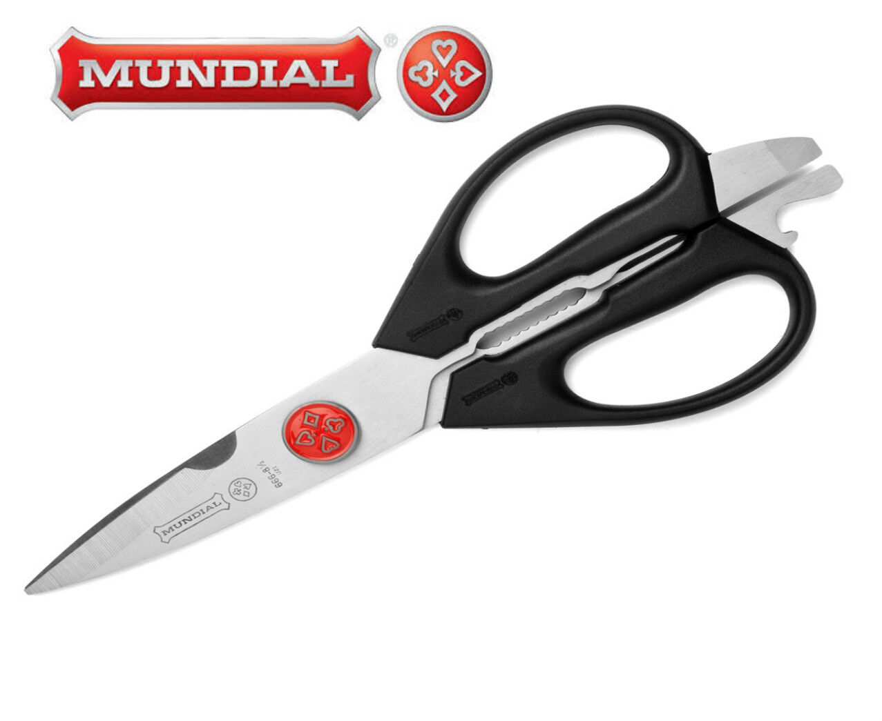 New Mundial Multi Purpose Take A Part Kitchen Shears Scissors 8 1
