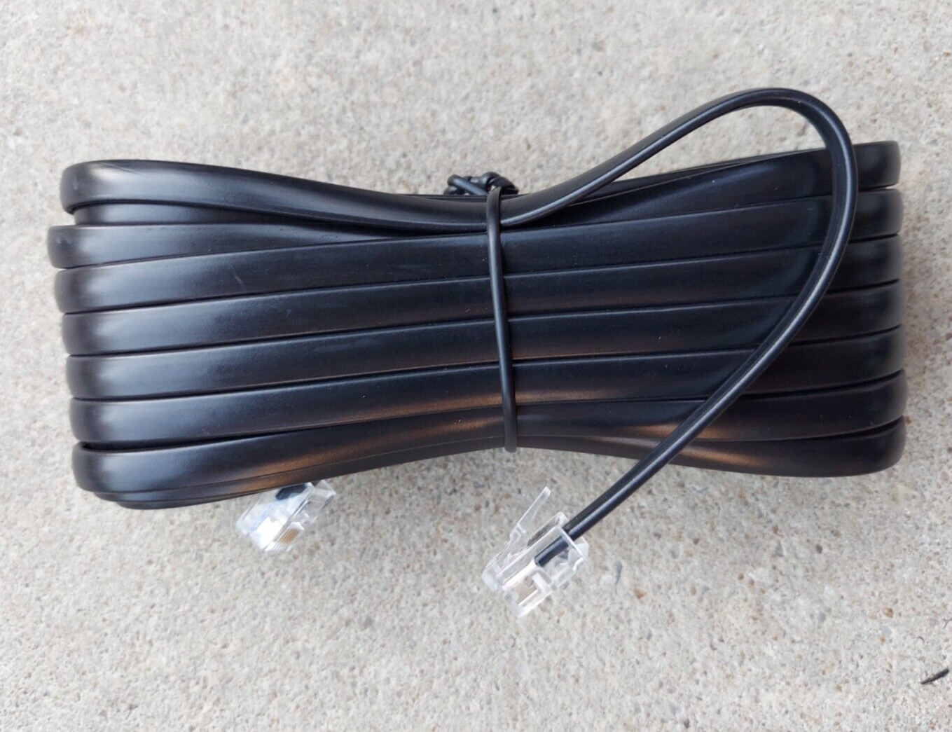 25' RJ11 6-pin Bump Bar Serial Cable Fits NCR 1639-K069