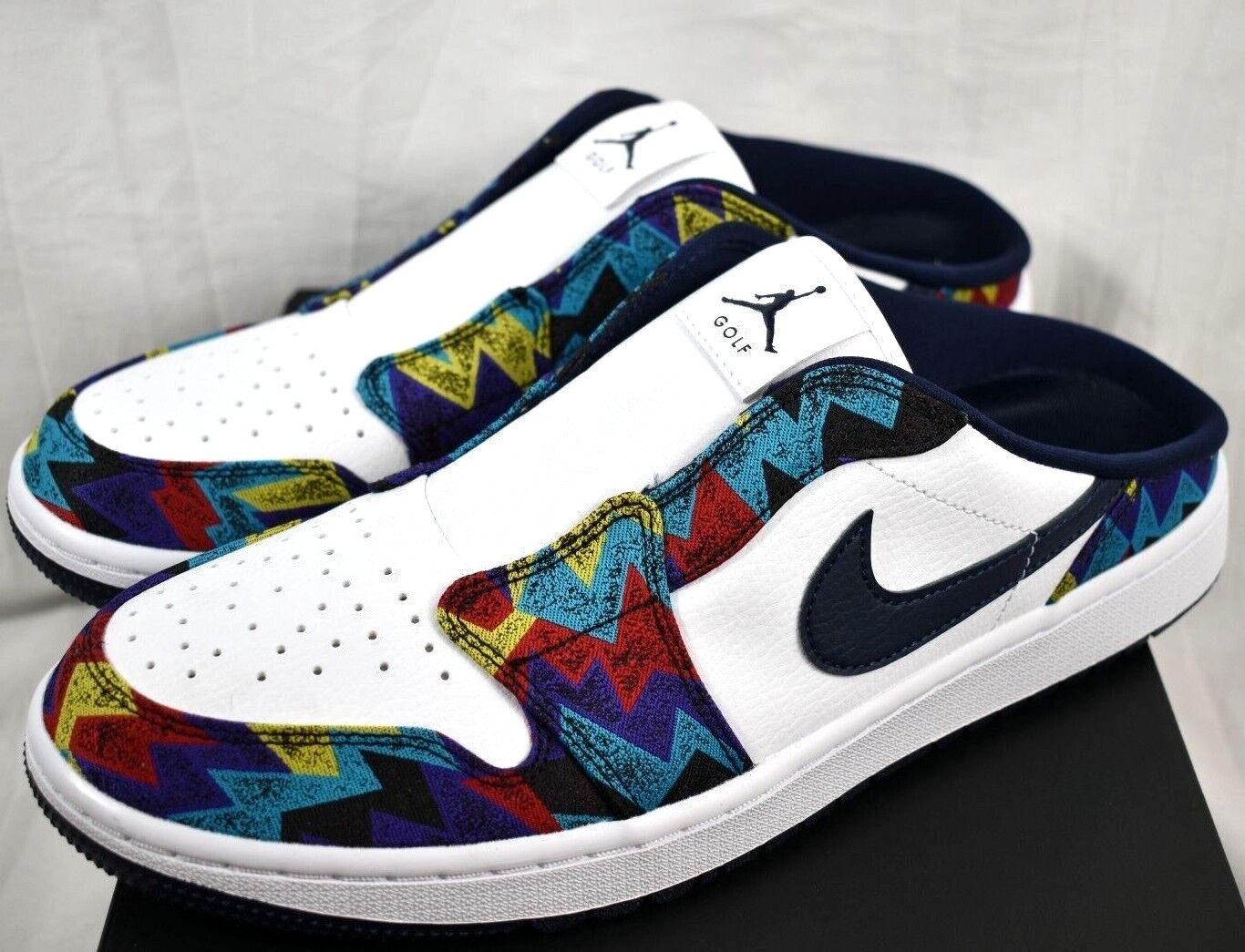 Size 10.5-16 - Men's Nike Air Jordan Mule Golf Shoes Nothing Size 10.5-16 - Men's Nike Air Jordan Mule Golf Shoes Nothing