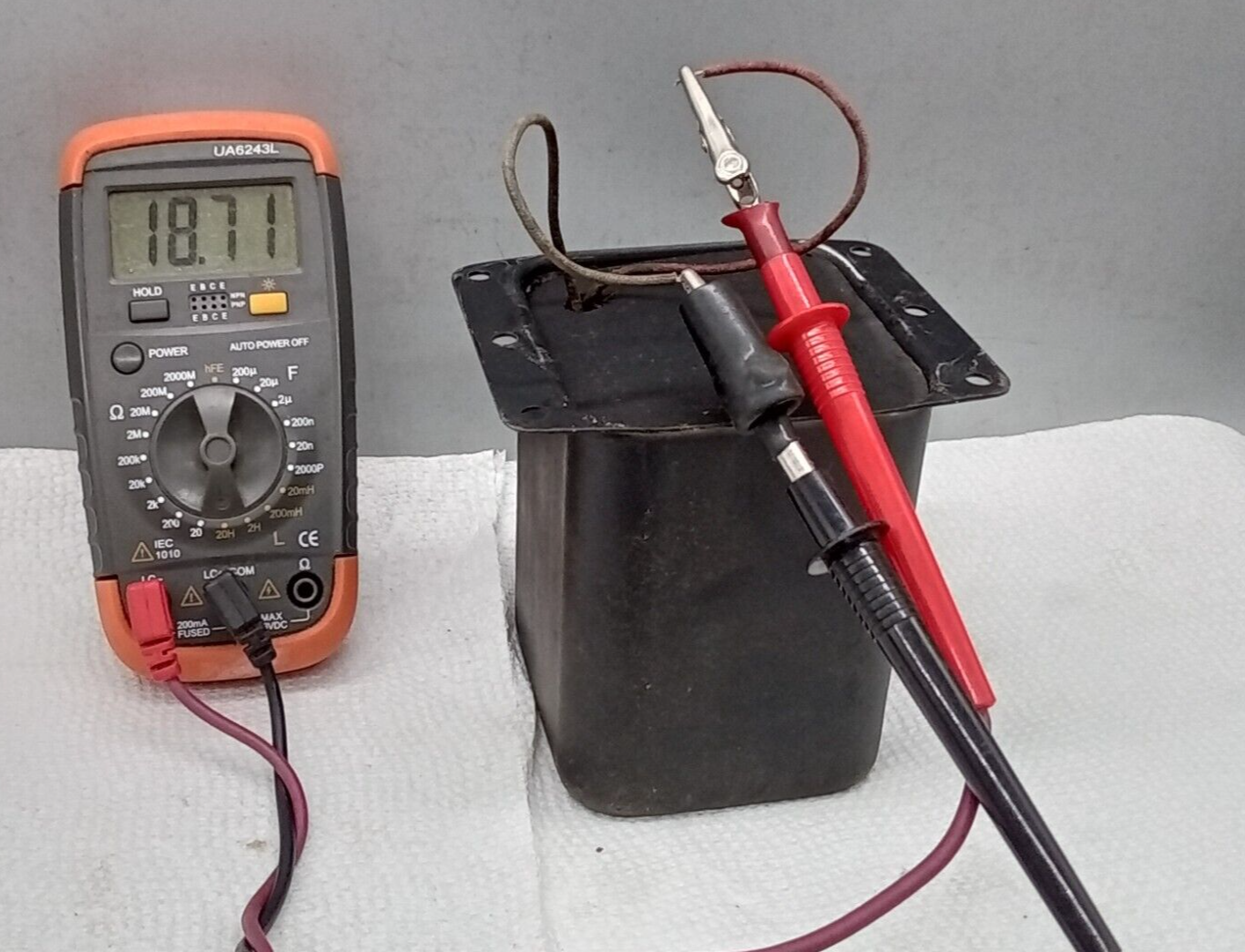 STANCOR 4621 SWINGING CHOKE 525 HY / 25 TO 250 MILLIAMPERES Testedの