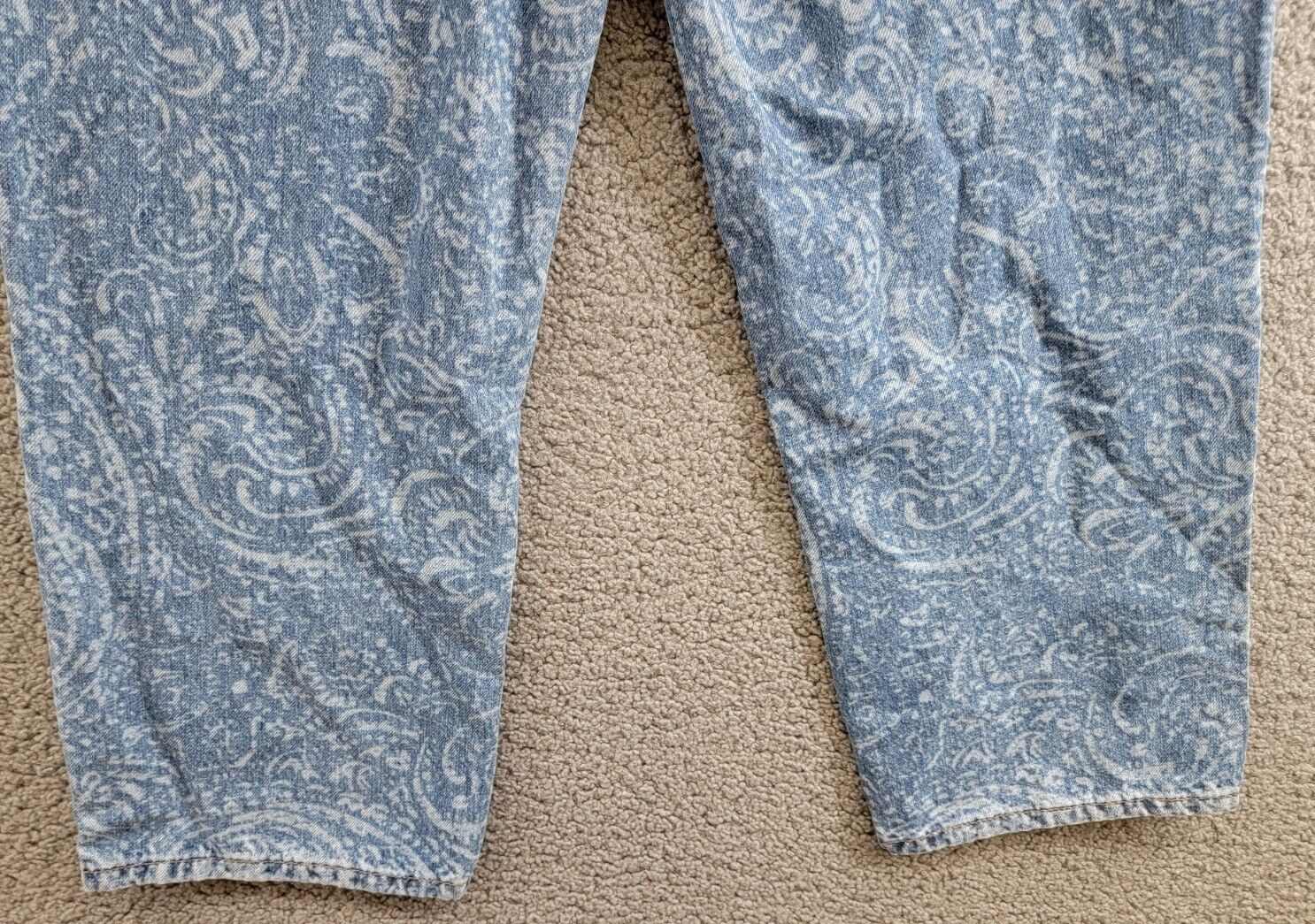 HUGO BOSS Modern-fit Jeans Women's 31/32 Blue Belt Loops Button Zipper Closure~ - Picture 14 of 19