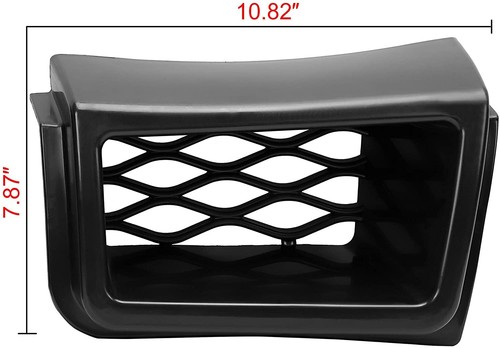 For 03-07 Chevrolet Silverado SS-Style Bumper Caliper Air Duct Set Grille Cover