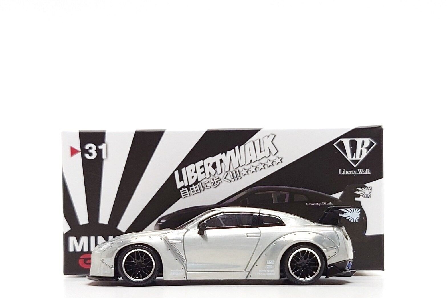 TSM Mini GT 1:64 LB Works Nissan GT-R R35 Liberty Walk TSM Mini GT 1:64 LB Works Nissan GT-R R35 Liberty Walk