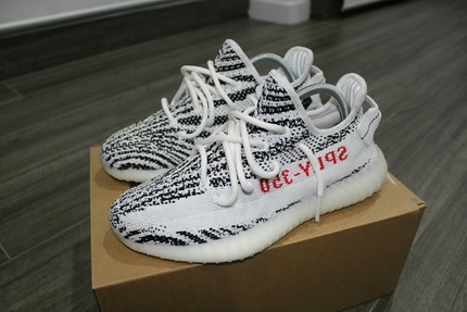 YEEZY ZEBRA 350 V2 UNBOXING REVIEW RESTOCKED