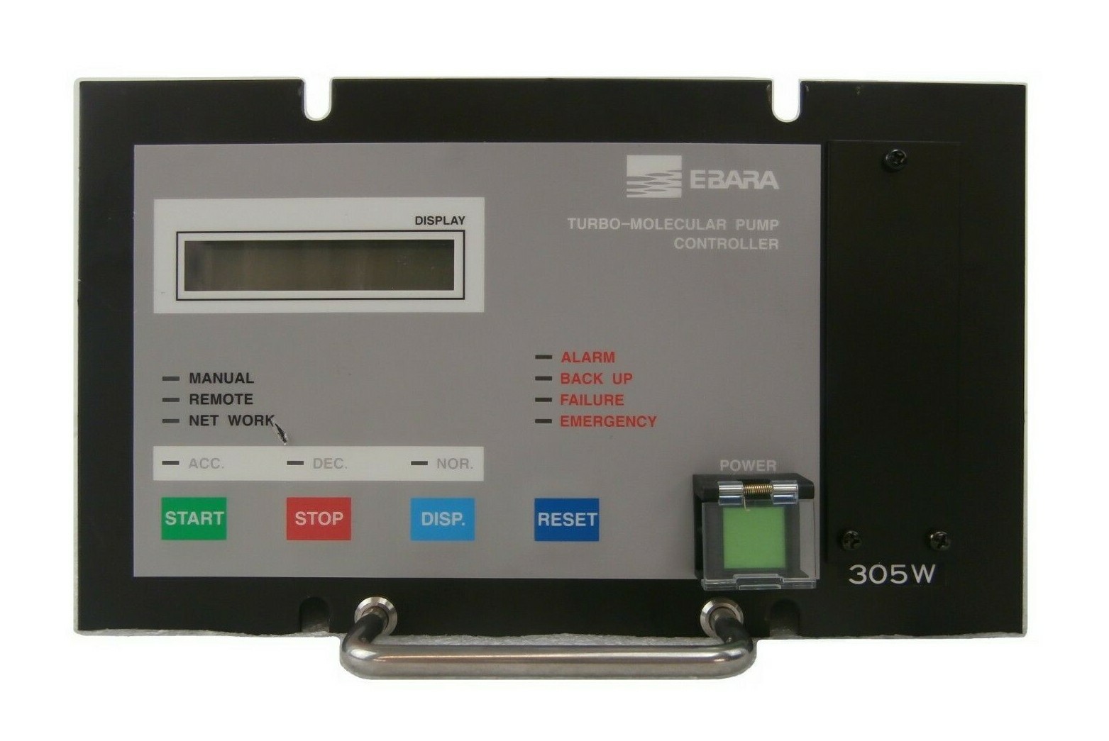 305 Ebara 305W Turbomolecular Pump Controller Turbo Tested 305 Ebara 305W Turbomolecular Pump Controller Turbo Tested