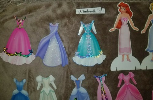 Disney Princess Cutout Activity Set & Wardrobe Paper/Cardboard Dolls