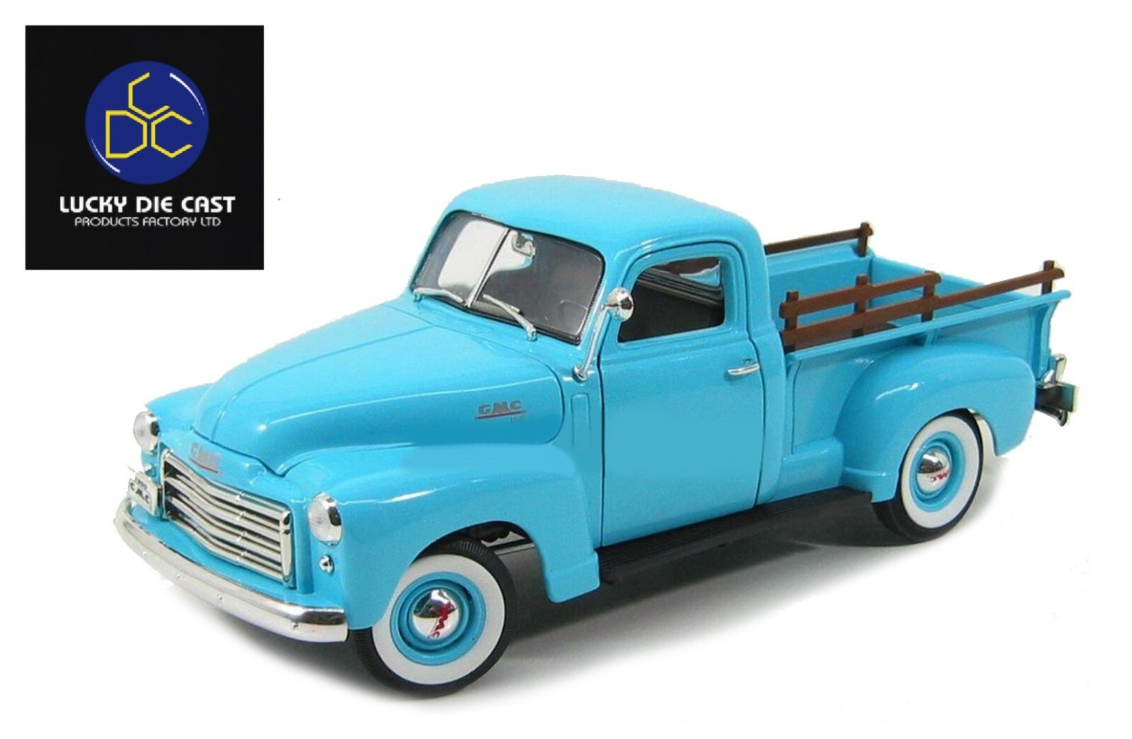 1/18 シボレーサバーバン　1950年　GMC 50'S 1950 GMC PICKUP LIGHT BLUE 1:18 SCALE BY ROAD SIGNATURE