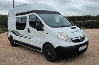 Vauxhall Vivaro 2900 LWB high top camper 2 berth 3 belts 98k 